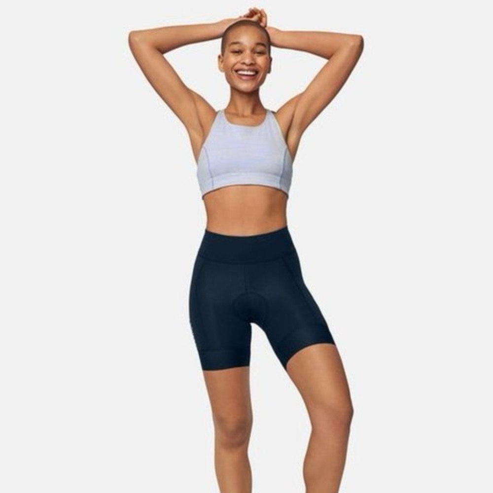 NWOT Rare Rapha x Outdoo Voices High Waisted Bike Shorts